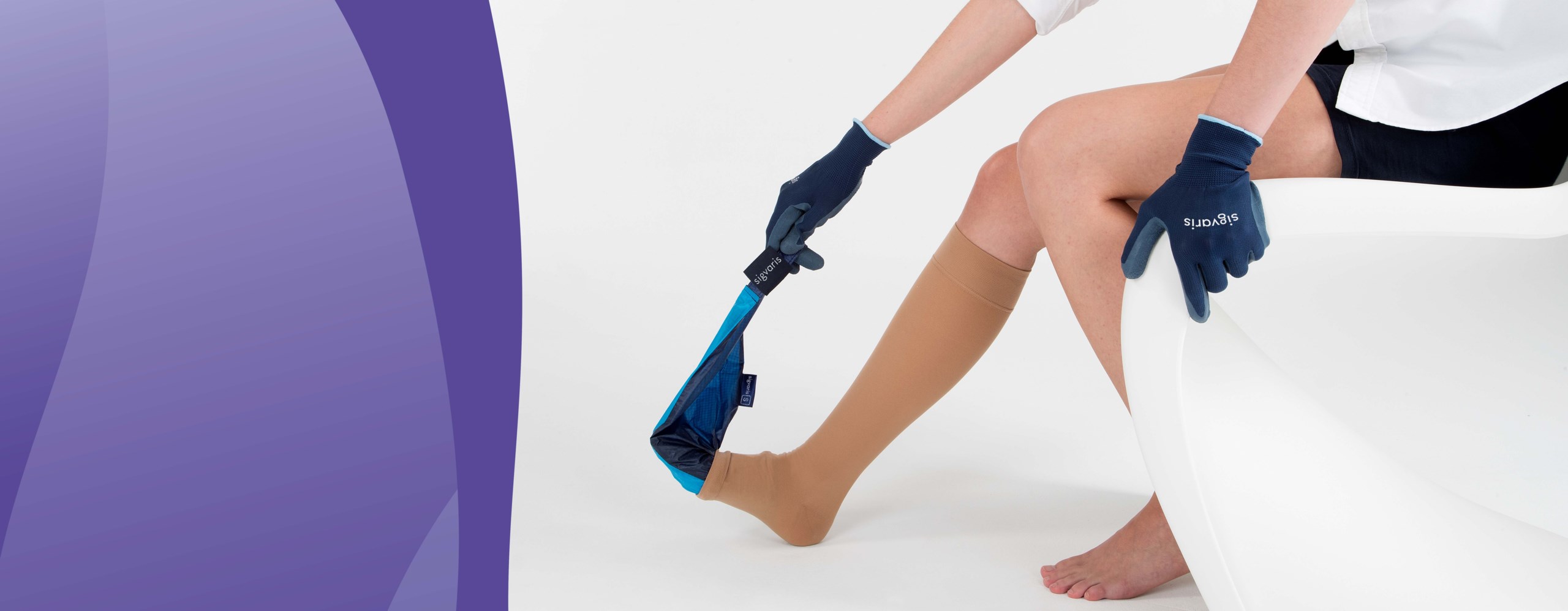 Anziehhilfen für Kompressionsstrümpfe | Sigvaris.com