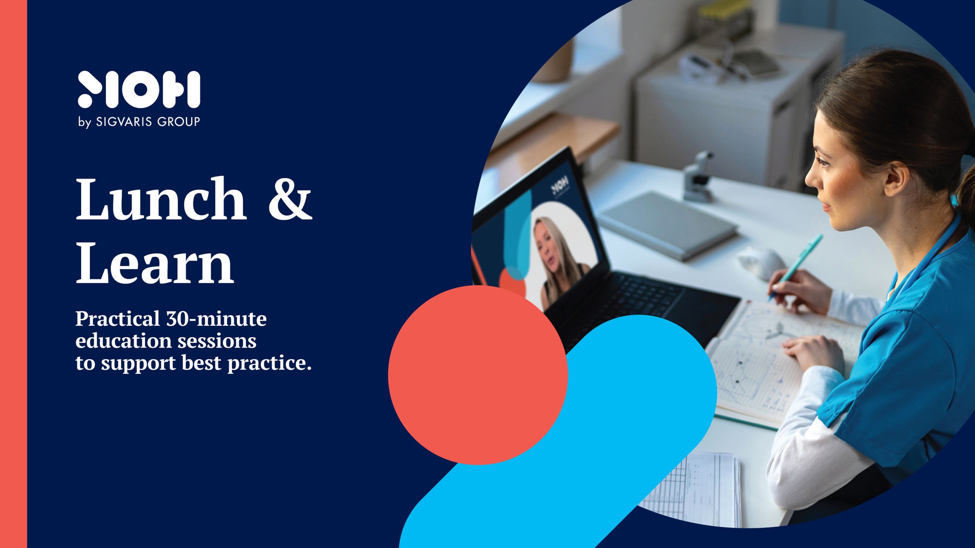 Lunch & Learn sessions are back!