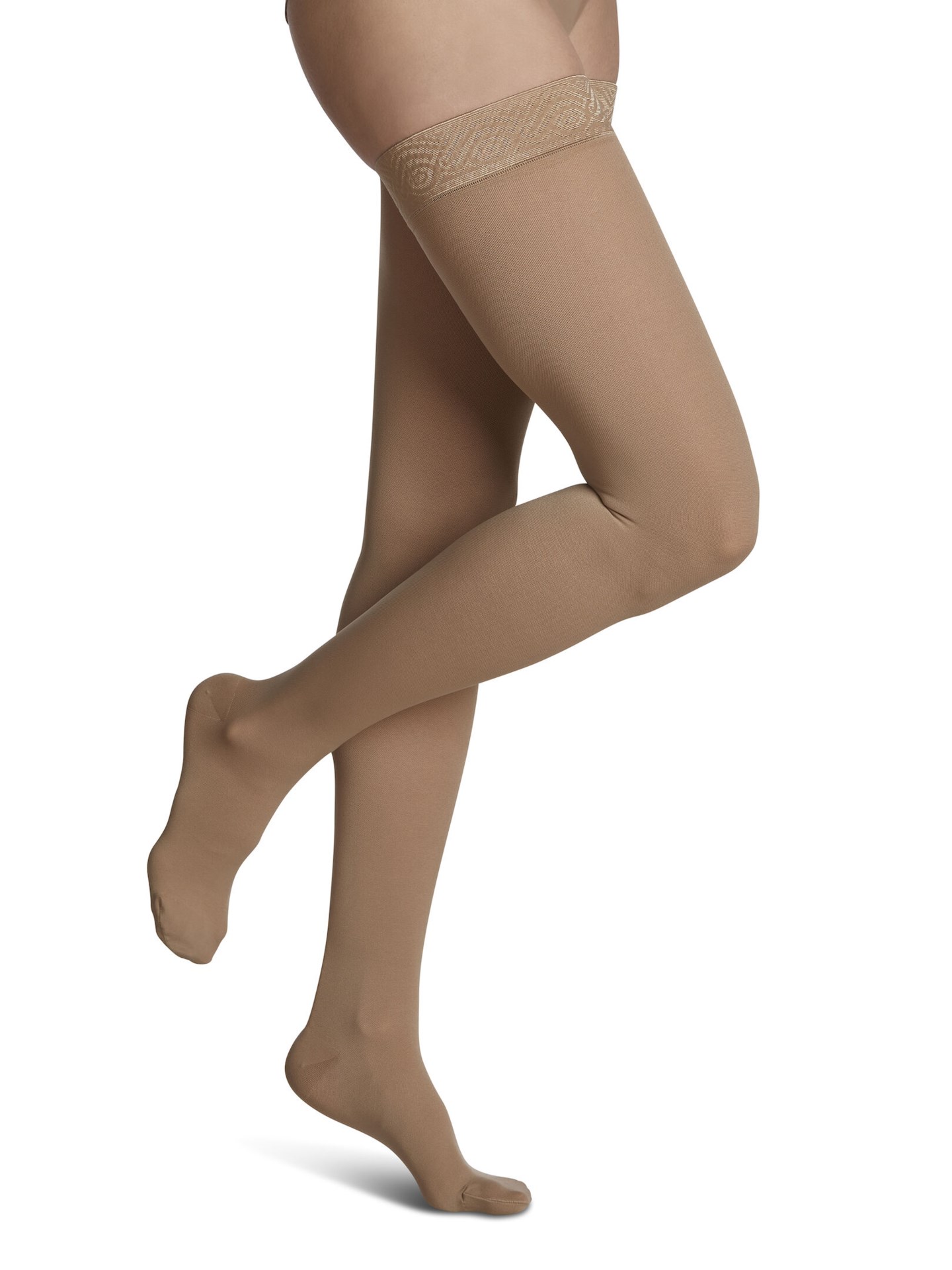 Sigvaris Opaque ThighHigh Thigh w/GripTop SIGVARIS GROUP US