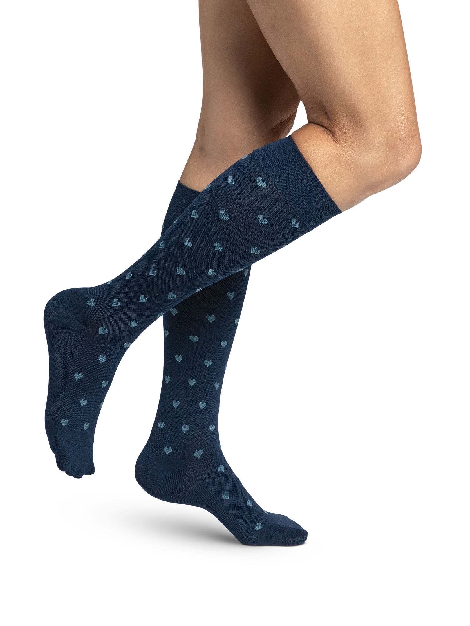 二ースリーブ Sサイズ Sigvaris Microfiber Patterns compression socks for Women